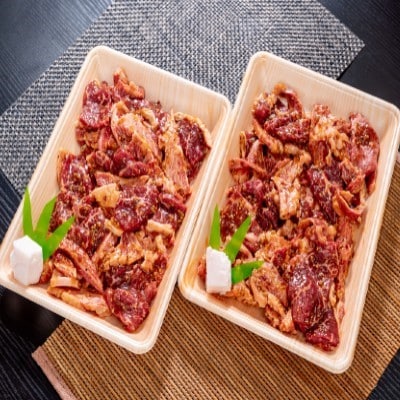 京都姫牛　味付け焼肉(ロース、モモ、カルビ)300g×2【配送不可地域：離島】