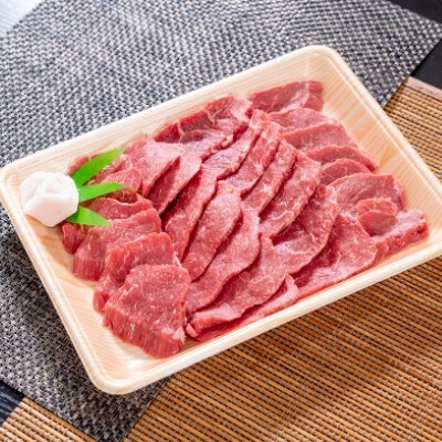 京都姫牛　赤身焼肉500g(モモ)【配送不可地域：離島】