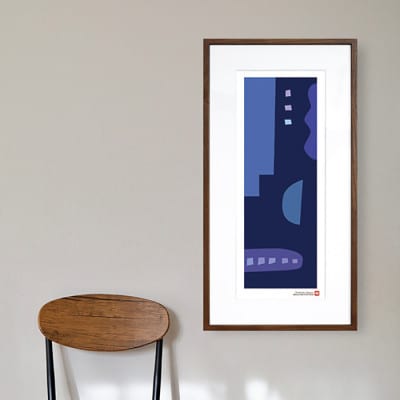 ＼注目の和紙アート/ 【絵画】やさしい記憶5　額装サイズ300mmx600mm　阿波紙