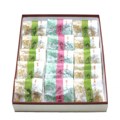 【京都 綾部】丹波三昧　15袋入(渋皮栗10袋、黒大豆5袋)