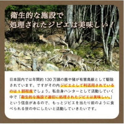 鹿肉 チョリソー 200g×2パック( 400g 計10本 ) ソーセージ【配送不可地域：離島】