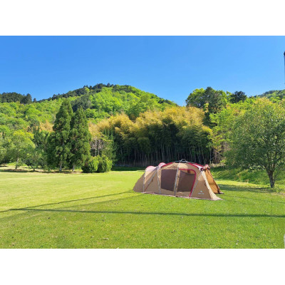 北近畿最大級のキャンプ場 フリーサイト宿泊招待券　京都府綾部市