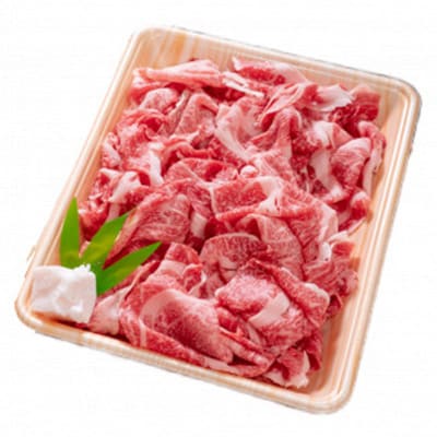 【毎月定期便】京都姫牛 切り落とし600g(ロース、モモ、カルビ)全6回【配送不可地域：離島】