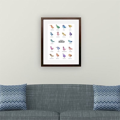 ＼京都・綾部の癒やし系作家/【絵画】　BIRD　額装サイズ526mmx412mm