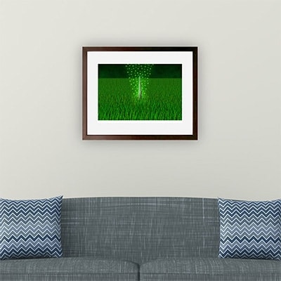 ＼京都・綾部の癒やし系作家/【絵画】　夜明けの不思議　額装サイズ526mmx412mm