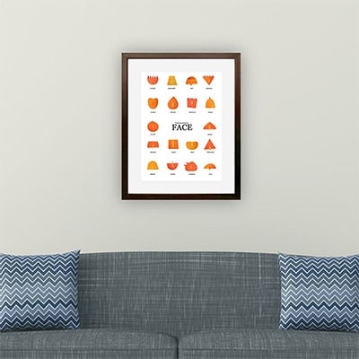 ＼京都・綾部の癒やし系作家/【絵画】　FACE　額装サイズ526mmx412mm