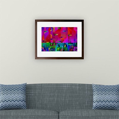 ＼京都・綾部の癒やし系作家/【絵画】　相対時間　額装サイズ526mmx412mm