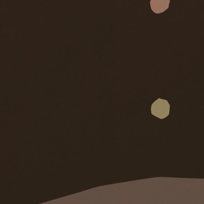 ＼注目の和紙アート/ 【絵画】野と月　額装サイズ300mmx600mm　阿波紙