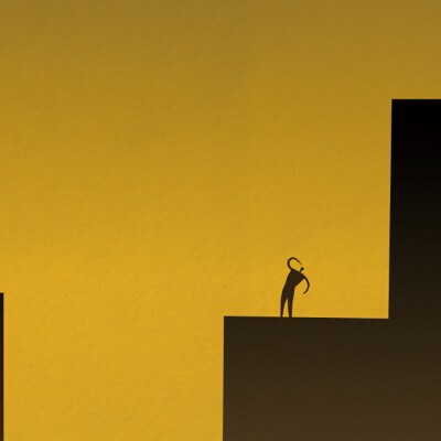 ＼注目の和紙アート/ 【絵画】黄昏の街　額装サイズ300mmx600mm　阿波紙