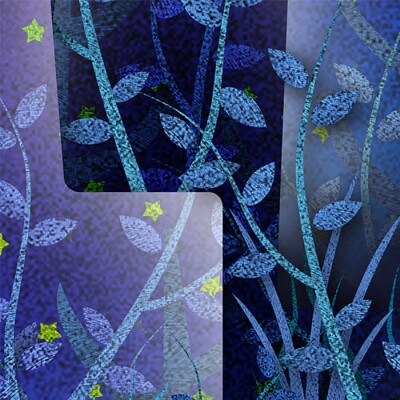 ＼京都・綾部の癒やし系作家/【絵画】　森　　額装サイズ526mmx412mm