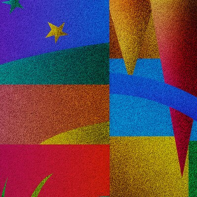 ＼京都・綾部の癒やし系作家/【絵画】　シンボリックな生活　　額装サイズ526mmx412mm