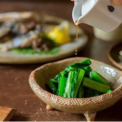 【ギフト用】京都府綾部市　今しぼりの今しぼり醤油2本と卓上しぼり器セット