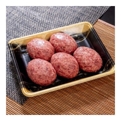 【毎月定期便】京都姫牛100%ハンバーグ(5個入り)全3回【配送不可地域：離島】