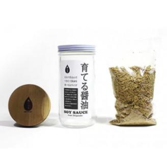 京都府綾部市　今しぼりの育てる醤油と卓上しぼり器セット