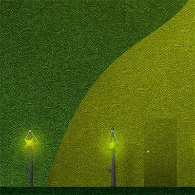 ＼京都・綾部の癒やし系作家/【絵画】特別な夜　額装サイズ526mmx412mm