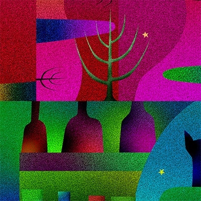 ＼京都・綾部の癒やし系作家/【絵画】　相対時間　額装サイズ526mmx412mm