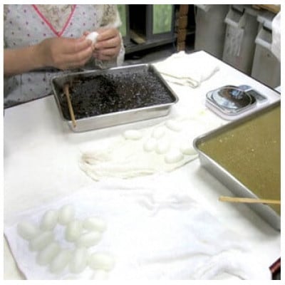 【京都 綾部】繭もなか 15袋入 柚子あん 小豆あん