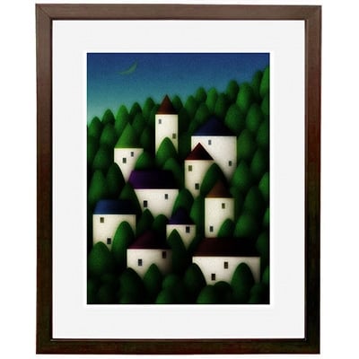 ＼京都・綾部の癒やし系作家/【絵画】　無邪気な憂鬱　額装サイズ526mmx412mm