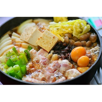 軍鶏すき焼き鍋【配送不可地域：離島】