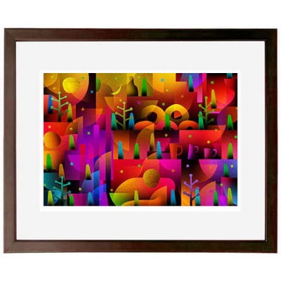 ＼京都・綾部の癒やし系作家/【絵画】　bakery　　額装サイズ526mmx412mm