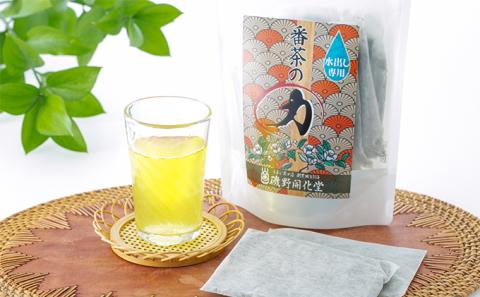 磯野開化堂 番茶の力 5袋セット（20g×7パック入）緑茶 お茶 番茶 飲料 ティーバック 水出し ポリサッカライド