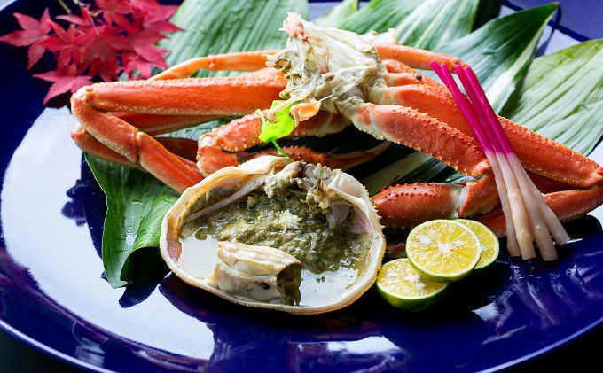 茹で松葉蟹 特々大2杯（1,100g級）〈11月中旬～2026年3月末頃発送〉 蟹 カニ かに 松葉蟹 松葉ガニ ズワイガニ ボイル