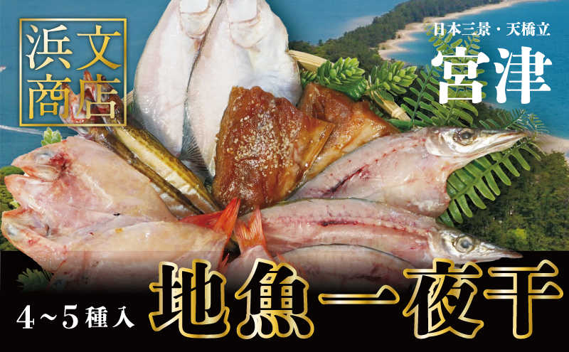 浜文地魚一夜干セット【お届け：1月20日～11月末】魚貝類 魚 地魚 一夜干し 干物 ひもの 詰め合わせ セット