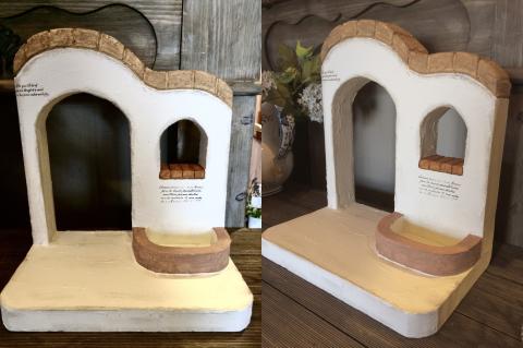 ＜Moon Rabbit＞ 多肉が植えられるプチ花壇のアーチスタンド ｜ ガーデン雑貨 ガーデニング プランター 屋外 インテリア雑貨 花台 多肉植物 花 フラワーアレンジメント