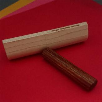 ＜楽器職人が作る＞メイプル印鑑ケースと＜京印章制作士が彫る＞彩樺（さいか）銀行印12ミリ丸