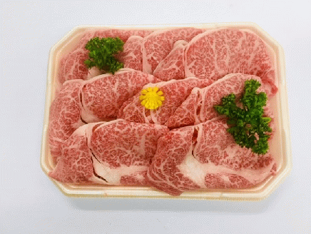 厳選雌牛！京丹波姫牛特選ローススライス550g（冷蔵）（冷凍）