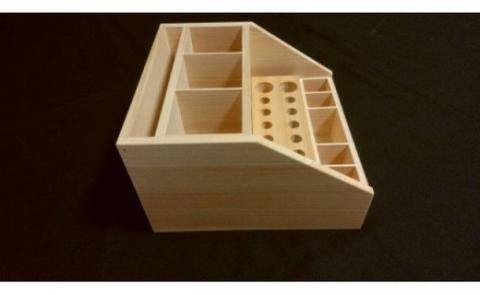 小物収納BOX ”お役に立ちます”≪木製 桧 ヒノキ ひのき インテリア アクセサリー 収納 整理 小物≫