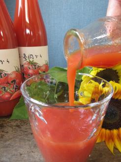 無添加・無塩 旬熟 いずみの トマトジュース　720ml×４本 ☆京都 亀岡からお届け 『本物のトマトの味がする！』◇ ※9月以降順次発送