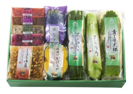 期間限定 夏の特撰 京つけもの 詰合せ 10品＜京つけもの もり＞　※6月より順次発送　※ギフト対応可 ◇｜ 漬物 京野菜