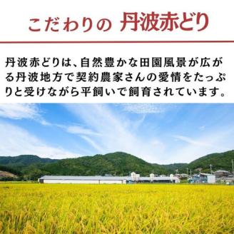 【訳あり】丹波 赤どり 骨なし 手羽先 2kg（500g×4パック）＜京都亀岡丹波山本＞業務用 鶏肉 冷凍 小分け