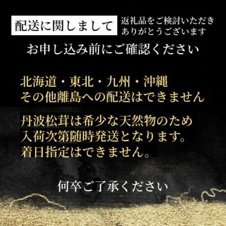 [先行予約]数量限定 丹波松茸入り鱧しゃぶセット 2～3人前（特製スープ・野菜付）＜丹波四季菜料理 宮本屋＞｜ハモ 松茸 丹波松茸 天然松茸 ※2025年10月中に順次発送予定 ※配送不可地域あり