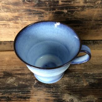 龍善ブルー マグカップ　ライン