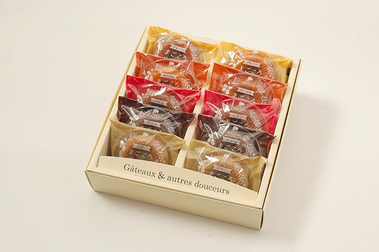 亀岡産米粉を使用した焼きドーナツ まごころドーナツ10個入り プレーン チョコ いちご メープル 他 4～5種類 個包装 常温 手土産 お歳暮 お中元 菓子  ※離島への配送不可