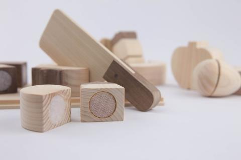 木製 食品のままごとセット【檜のおもちゃ ＩＫＯＮＩＨ】 ≪桧 おもちゃ ヒノキ ひのき 木育 知育≫