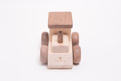 木製 オルゴール トレイン【檜のおもちゃ ＩＫＯＮＩＨ】 ≪桧 おもちゃ ヒノキ ひのき 木育 知育≫