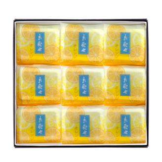 ＜鶴屋吉信＞京観世 オレンジ 9個入 夏季限定生産 ※2025年5月下旬～8月中旬頃に順次発送予定