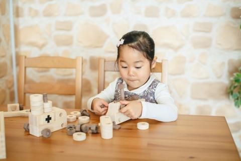 木製おもちゃ 整備士セット【檜のおもちゃ ＩＫＯＮＩＨ】 ≪桧 おもちゃ ヒノキ ひのき 木育 知育≫