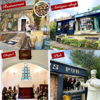 ドゥリムトンヴィレッジ B&B 平日 宿泊 ペア チケット 《イギリス 英国村 コテージ カントリー チャペル レストラン パブ ノスタルジック》