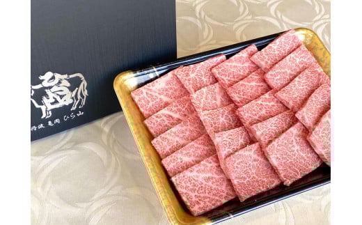 訳あり 京都産黒毛和牛 特選 A5ランク 焼肉 用 500g(通常450g+50g) 京の肉 ひら山 厳選 ｜ 生活応援 和牛 牛肉 京都肉 国産 丹波産 冷凍 ふるさと納税牛肉