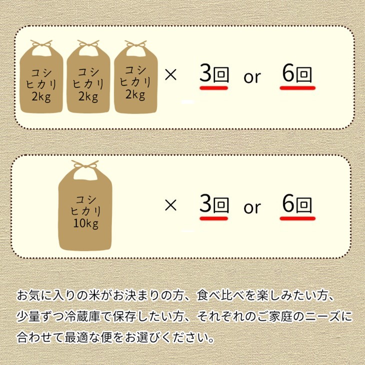 【定期便】令和7年産 新米 京都丹波米 10kg(こしひかり5kg・きぬひかり5kg)×6回 計60kg◇◆◇ 6ヶ月 白米 6回定期便 コシヒカリ・キヌヒカリ 各5kg 米 精米したてをお届け ※北海道・沖縄・離島への配送不可