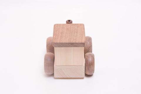 木製 オルゴール トレイン【檜のおもちゃ ＩＫＯＮＩＨ】 ≪桧 おもちゃ ヒノキ ひのき 木育 知育≫