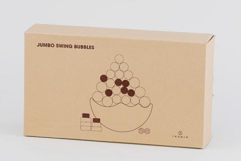 木製 バランスおもちゃ ジャンボなみのりバブル【檜のおもちゃ ＩＫＯＮＩＨ】 ≪桧 おもちゃ ヒノキ ひのき 木育 知育≫