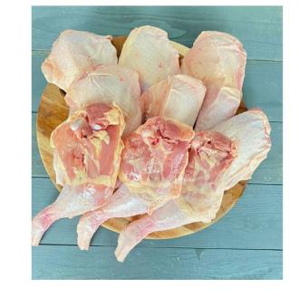 売り切れ【新型コロナ被害支援】＜京都亀岡丹波山本＞丹波赤どり 骨付きモモ3本 ＆ 丹波朝霧どり（若どり）骨付きモモ6本 計9本食べ比べ セット 業務用 大容量《 鶏肉 モモ肉》