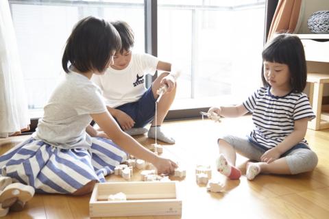 木製おもちゃ 魚釣りセット【檜のおもちゃ ＩＫＯＮＩＨ】 ≪桧 おもちゃ ヒノキ ひのき 木育 知育≫