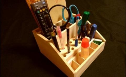 小物収納BOX ”お役に立ちます”≪木製 桧 ヒノキ ひのき インテリア アクセサリー 収納 整理 小物≫