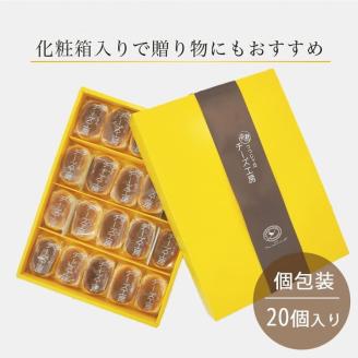濃厚 半熟 スフレ チーズケーキ 20個 個包装 無添加＜半熟チーズ工房 京都 洋菓子館ベルジェノア＞ ≪半生 ケーキ スイーツ ギフト 洋菓子 手土産 母の日 敬老の日 祝い お取り寄せ≫